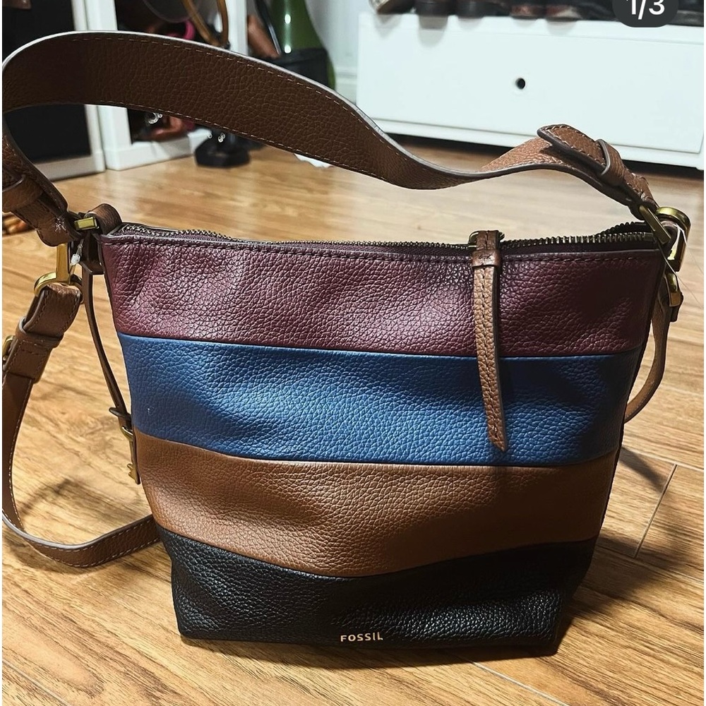 Fossil Multi Toned Tote/Crossbody